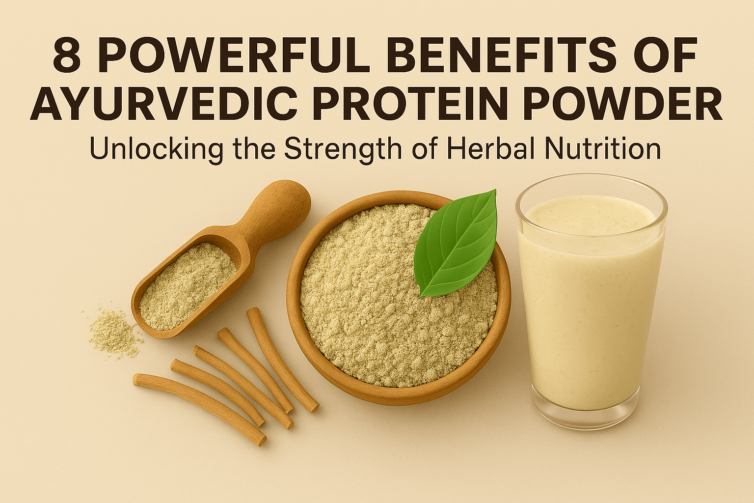 8 Powerful Benefits of Ayurvedic Protein Powder: Unlocking the Strength of Herbal Nutrition