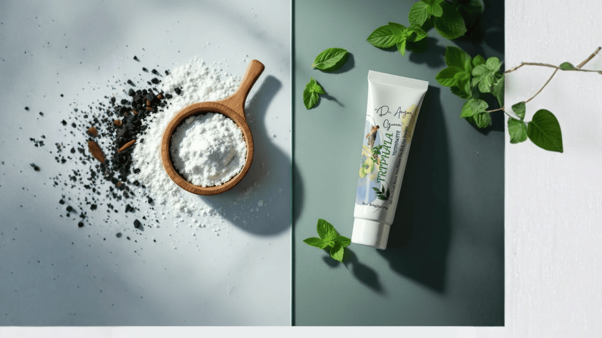 Ayurvedic Tooth Powder vs Toothpaste | Pros & Cons Explained – tickmyhealth