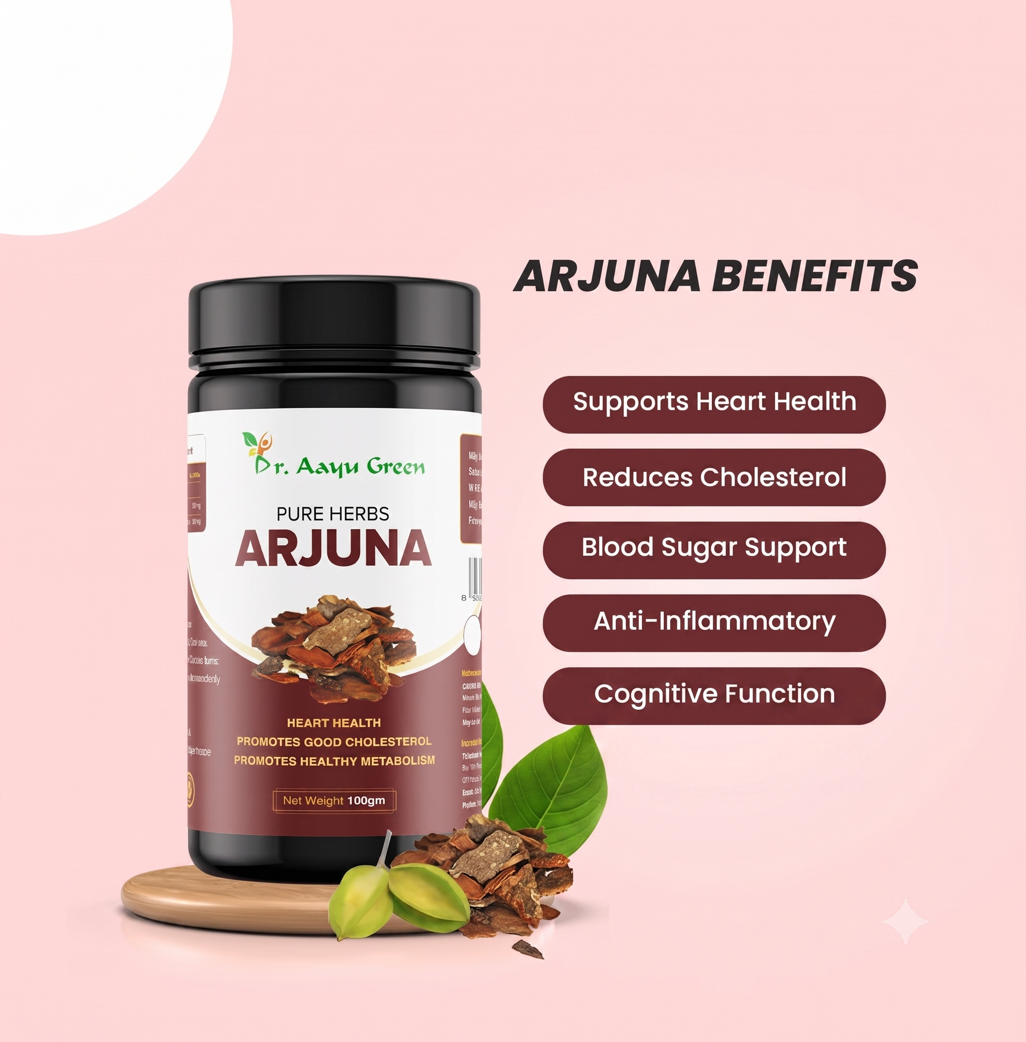 Arjuna & Cinnamon Shake