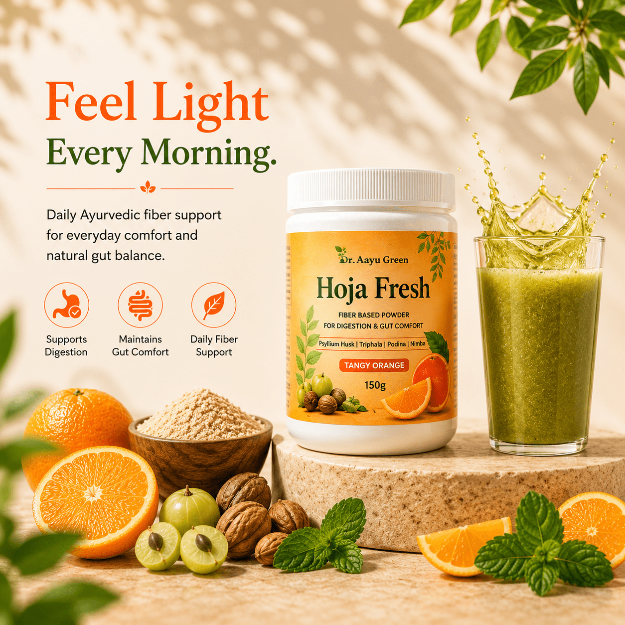 Hoja Fresh - tickmyhealthHeathcareTickmyhealthPack of 1Tangy OrangeHoja Fresh