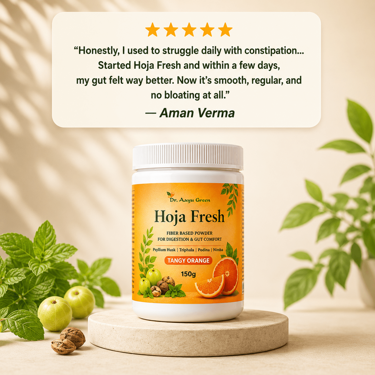 Hoja Fresh Orange - tickmyhealthHeathcareTickmyhealth28022ZX3555520557Pack of 1Tangy OrangeHoja Fresh Orange