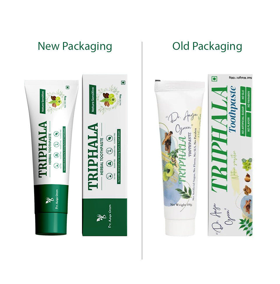 Triphala Toothpaste - SLS-Free