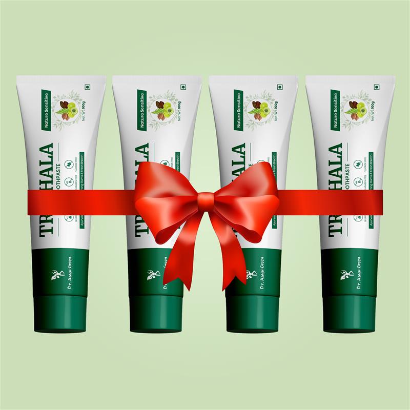 Triphala Toothpaste - SLS - Free - tickmyhealthHeathcareTickmyhealth28022ZX35588628947% OFF – Pack of 4Triphala Toothpaste - SLS - Free
