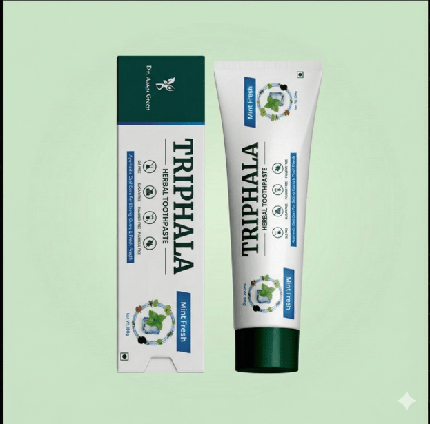 Triphala Toothpaste - SLS - Free - tickmyhealthHeathcareTickmyhealth28022ZX3558862894Nature sensitive10% OFF on Pack of 4Triphala Toothpaste - SLS - Free